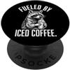 Caffè Freddo Latte Freddo Cold Brew Caff Fueled By Iced Coffee Estate PopSockets PopGrip Adesivo
