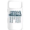 Utopia Sport England Shop Custodia per iPhone 17 Pro Max Destini delle sei mogli di Enrico VIII Navy Print