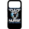 Family Matching Dad Job Title Father's D Custodia per iPhone 17 Pro Max I Have Two Titles Dad And Nurse Funny Fathers Day