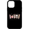 Kawaii Classroom Pencil Notebook Custodia per iPhone 12 mini Simpatico cartone animato materiale scolastico Back To School Girls Design