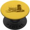 Antique American History Oregon Wild Wes Conestoga Wagon 1800s Style Vintage Inspired Throwback Vibes PopSockets PopGrip Adesivo