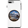 Niseko Ski Resort Winter Landscape Custodia per iPhone 7 Plus/8 Plus Niseko Hokkaido Giappone Sport Invernali Disegno Sci