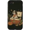 Pointer Dog Bond Custodia per iPhone SE (2020) / 7/8 Raffreddatore autunnale vintage Fall Dog Pumpkin