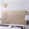 uyeoco Elastica Copertura Per Testata Letto Imbottito/Legno Copri Testata Letto | Copri Testata Del Letto Matrimoniale Singolo Rettangolare/Leggermente Stondata(Light Camel,100(90-110)cm)