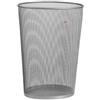 ALBA Portaombrelli in acciaio mesh. Capacit?- 6-8 ombrelli grandi. Dimensioni- diametro 26 x altezza 60 cm. nero