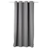WOLTU Tenda Oscurante con Occhielli, 135x175cm, Grigio Chiaro