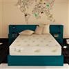 Baldiflex - Materasso Francese Easy 2.0 in Memory Foam, Ortopedico, Antiacaro, 140x200x22cm