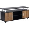 HOMCOM Mobile Porta TV Fino a 50'' con Armadietti e Ripiani 120x40x52.2cm