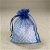 ORGEFY 100 Pezzi/Lotto 10x15 11x16 13x18 15x20 cm Sacchetti di Organza Estraibili Sacchetti di Natale Confezionamento di Gioielli Sacchetti e Sacchetti di Organza - Blu Navy - 11x16 cm