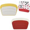DHWEKU Porta Carte da Gioco Supporto di Carte da Poker porta giochi in Plastica Porta Carte per Bambini Anziani Adulti Disabili Mani Libere 2 Pezzi