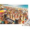 DAFUfbw Bikini Party Jigsaw Puzzle 1000 Pieces Recyclable Paper Crowded Beach Puzzle per Adults Divertente E Stimolante Family Game Gift per Men's Birthday 38x26cm/1000pcs