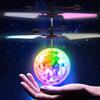 KATELUO Palla Volante RC Elicottero Telecomandato con Luce LED, Palla per Elicottero a Induzione a Infrarossi Drone, Aereo Telecomandato Flying Ball a Induzione Infrarossi, Giocattolo Volante per Bambini