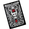 Generico 54pcs Hollow Knight Hollow Knight in bianco e nero Tavolo da gioco di carte da poker (nero)