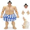 Jada Street Fighter II E. Honda Figura d'Azione - 1:12 Scala Deluxe Giocattoli - 15 cm di Altezza, Completamente Articolata, Confezione da Collezionista