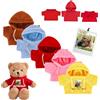 DRAJOIN Vestiti Personalizzati per Orsacchiotti con Foto del Nome, Vestiti Animali di Peluche Adatti a 20-40 cm Abbigliamento Orsi di Peluche, Vestiti per Bambole Personalizzati Creare la tua Camicia