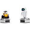 Robosen Set Mini Robot WALL·E & EVE - Robot Intelligenti Disney Pixar con Voce, Luci e Movimento | Personaggi Programmabili con Base Intelligente e Batteria Ricaricabile