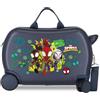 Marvel Joumma Marvel Dino-Webs - Valigia per bambini, blu, 45 x 31 x 20 cm, rigida, ABS, n. 24,6 l, 1,8 kg, 4 ruote, bagaglio a mano