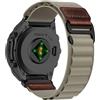 RanBluu QuickFit 26mm Nylon Cinturino per Garmin Fenix 8 Pro 51mm/Quatix 8 51mm/Tactix 8/fēnix 8/Enduro 3/Fenix 7X, Cinturini Sportivi di Ricambio per Garmin Descent Mk3i, Verde Oliva