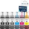 LCL 114 Inchiostro Compatibile con Epson 114 Flacone di Inchiostro Multipack Compatible con Epson EcoTank EP ET-8500 ET-8550 Stampante (Nero/Foto Nero/Ciano/Magenta/Giallo/Grigio,6-Pack)