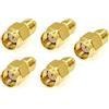 JZK 5 x RP-SMA maschio a SMA femmina adattatore coassiale convertitore connettore per antenna, amplificatori di segnale, cavi coassiali RF, router