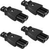 YFYWINSH 4 Pezzi Spina C7 IEC320 250V/2,5A, Connettore Alimentazione PVC