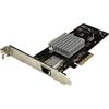 StarTech.com Scheda di Rete RJ 45 Ethernet PCI Express ad 1 Porta da 10 GBase, Adattatore PCIe NIC Gigabit Ethernet