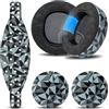 WC Mod Kit Maxwell 2 - Cuscinetti, archetto e piastre per Audeze Maxwell 2 | Da Wicked Cushions | Fascia silicone XL, piastre magnetiche e cuscinetti in gel | Per Maxwell 2 e 2ANC | Geo Grey