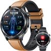 TAOLOON Orologio Smartwatch Uomo con Cardiofrequenzimetro Salute: 1.43" Intelligenti Orologi con Bluetooth ECG HRV SpO2 Sonno Pressione Sanguigna 100+ Modalità Sportive Fitness Watch Compatibile Android e iOS