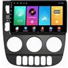 WOMGKDA Autoradio per Mercedes Benz M-Class W163 ML 1997-2005 9 Pollici Android 15 Car Stereo Fm Bluetooth Usb Wifi Per, 8 Core 4G+64G