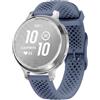 GIOPUEY Cinturini Compatibile con Garmin Lily 2/Lily 2 Active, Morbido Silicone Cinturino [Resistente all'Usura] [Traspirante] - Dark Blue