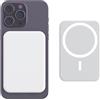 Aozolaye Power Bank Magnetico 5000mAh per iPhone, Ricarica Rapida Wireless 15W USB C