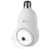 NIVIAN Telecamera di Sorveglianza WiFi a Lampadina E27 2K, Movimento 360º, Audio Bidirezionale, Riconoscimento e Tracking di Persone, Visione Notturna 10m, Compatibile con Alexa e Google Home