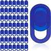 Goktvai 50pz Cover Fotocamera Frontale, Ultrasottili Copertura Scorrevole per Webcam Blocco Webcam Protegge la Tua Privacy e Sicurezza per Laptop Desktop Telefono Tablet (Blu Scuro)