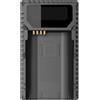 Digital Nc Caricabatterie da Viaggio USB per Batteria Leica BP-SCL4