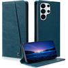 laddutoi Cover per Samsung Galaxy S26 Ultra 5G, Custodia in Pelle PU con [Slot Carte] [Supporto Stand] [Magnetica], Libro Portafoglio Antiurto Flip Case Wallet Cover per Samsung S26 Ultra, Blu