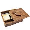 Anloter Nuovo legno USB Flash Disk Noce Pen Drive e scatole (16GB/2.0)