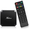 X96 Mini Lettore multimediale di streaming Android 11.0/TV Box 4K con Amlogic S905W2 Quad-Core Chipset, 64 bit 2GB/16GB,WiFi,4K HD,H.265