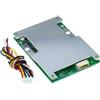 UTTASU Scheda di protezione 12 V 4S LiFePO4 BMS, 100 A, con bilanciatore, protezione da sovraccarico e cortocircuito per 4 batterie da 3,2 V, compatta, 63 x 90 x 9 mm