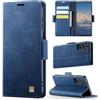 Sojlecyu Cover per Samsung Galaxy S22 5G Custodia, a libro portafoglio [Blocco RFID] in Pelle PU Premium Portacarte Flip Case con Supporto Protezione Case per Samsung Galaxy S22 5G, Blu