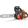 VEVOR Troncatrice a Benzina da 355,6 mm 40 cc 1,15 kW Motore a 2 Tempi, per Taglio Legno e Disboscamento Alberi, Starter Sincronizzato con Acceleratore, Impugnatura Antiscivolo e Doppio Serbatoio