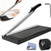 GBKDQQ Taglierina per carta A4 fino a 8 fogli, 70 g/m², taglierina a leva, taglierina di precisione, taglierina per carta, cartone e bricolage, per ufficio, scuola e scrapbooking