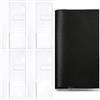 BENECREAT 4 pz di Copertina Trasparente per Hobonichi, Copertina per Quaderno In PVC, Custodia Trasparente Da 20x10cm per Libri, Agenda, Diario e Altri Quaderni