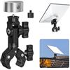 SURVADV Starlink Mini Pole Mount Kit, alluminio Starlink Mini treppiede adattatore con 1/4-20 & 3/8-16 Thread, staffa regolabile per Starlink Mini & Mini X, camper, yacht e guardrail