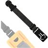 NQEUEPN Kit di cinghie magnetiche, kit di ganci magnetici per appendere il kit di accessori per multimetro digitale Fluke (nero)