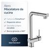 Ideal Standard Alero miscelatore cucina, alta pressione, 207 mm - Cromo