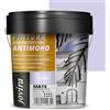 JOVIRA PINTURAS Pittura Antimuffa. Previene la muffa. Resistente alla comparsa di muffe sui muri. Aspetto opaco. (4 Litri, Viola)