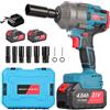 Nexalite Avvitatore a Impulsi 1/2",1300 Nm, 21V con 2 Batterie 4.0Ah,3 Velocità