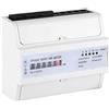 Walfront Contatore Energia Elettrica Contatore Meccanico Trifase XTM1250S-U Contatore Elettrico di Fase 3 a 4 Fili KWh Guida DIN 20 (80) A