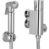 XJTNLB Kit Doccetta per WC Termostatico per Bagno Cromato Handheld Bidet Spruzzatore Spruzzatore per Doccia Set Doccetta Bidet Igienica per La Pulizia Della Toilette Bagno
