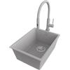 PRIMAGRAN Lavandino sottotop al Mobile 40cm + Rubinetto, 36x47cm